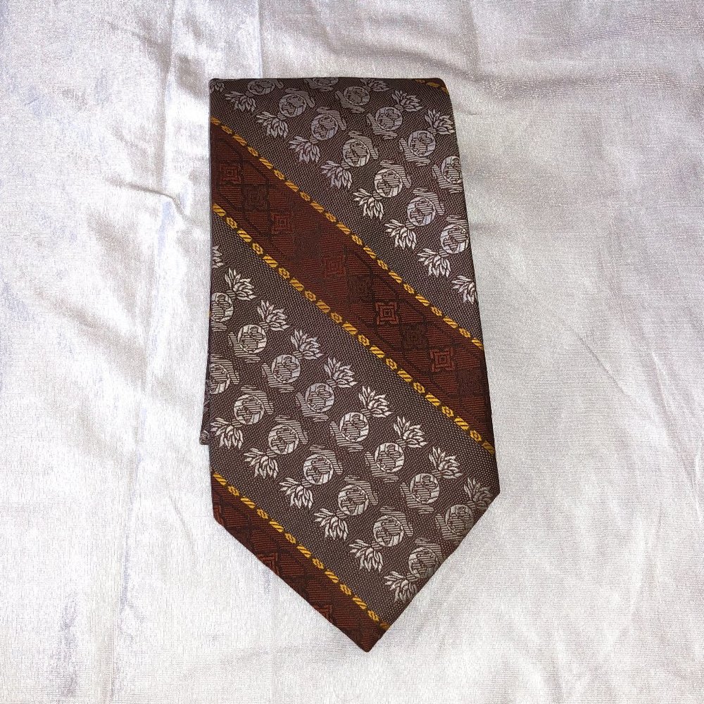 Oh So Cool Vintage Wide Polyester Men's Tie Necktie